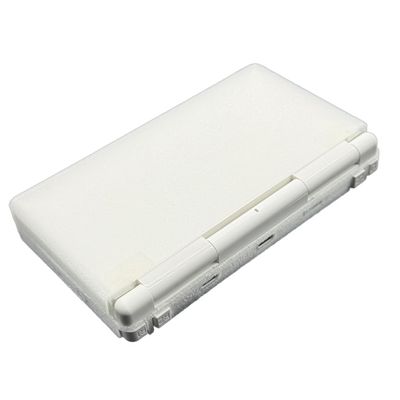 3D Printed Soft TPU Case for Anbernic RG DS Console Protective Flexible Cover Shell Anti-wear Shock-Resistant Washable Anti-Slip Case Accessories Without Effecting All Functions (Translucent White)