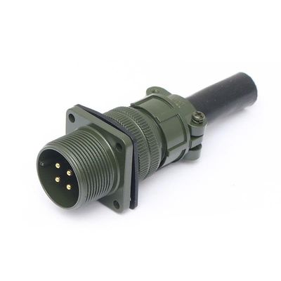 YQIRONRI MS3100A-18-10P Aviation Plug Servo Motor Connector MS5015 4-core 4 Pin US Military Standard