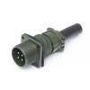 YQIRONRI MS3100A-18-10P Aviation Plug Servo Motor Connector MS5015 4-core 4 Pin US Military Standard view 1