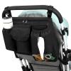 Accmor Stroller Organizer, Universal Large Capacity Stroller Bag Caddy Organizer Accessories for Uppababy, Nuna, Doona, Britax Strollers, Black view 1