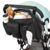 Accmor Stroller Organizer, Universal Large Capacity Stroller Bag Caddy Organizer Accessories for Uppababy, Nuna, Doona, Britax Strollers, Black view 2
