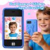 Kids Smart Phone Toy with 16GB SD Card & Drop-proof Silicon Case-3.0 Touchscreen, Dual Camera, MP3 & 14 Educational Games-Parental Control & Habit Tracker-Christmas Birthday Gift for Boys Girls view 3