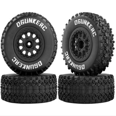 1/10 Short Course Truck Tires for Traxxas Slash 4x4 2WD HSP Tamiya HPI Kyosho Redcat AXIAL RC4WD Model Car