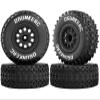 1/10 Short Course Truck Tires for Traxxas Slash 4x4 2WD HSP Tamiya HPI Kyosho Redcat AXIAL RC4WD Model Car view 1