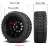 1/10 Short Course Truck Tires for Traxxas Slash 4x4 2WD HSP Tamiya HPI Kyosho Redcat AXIAL RC4WD Model Car view 3