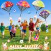 CPSYUB Easter Basket Stuffers Toys for Kids: Prefilled Easter Eggs Stuffers with Parachute Toys for Kids - Easter Egg Fillers Ideas Gifts Outdoor Games for 4 6 8 10 12 Year Old Boys Girls (4 Pack) view 2