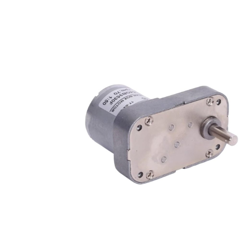 1Pcs Right Angle DC Deceleration Gear Motor 12V 24V 520/3530 DIY Display Rack with Brush Low-Speed Motor(12V 350 RPM)