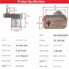 1Pcs Right Angle DC Deceleration Gear Motor 12V 24V 520/3530 DIY Display Rack with Brush Low-Speed Motor(12V 350 RPM) view 3