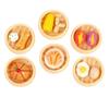Beaupretty 6Pcs Mini Steamed Food Model Set for Pretend Play, Realistic Decorative Mini Steamer , Mixed Style Kitchen Play Food for Role Playing and Dollhouse Accessories view 1