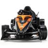 Kiddokidz Licensed Formula E Electric Go Kart for Kids, 12V Outdoor Race Car with Remote, 3-Speed, Safety Belt, Orange view 1