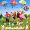 Easter Basket Stuffers Toys for Kids: Easter Gifts for Kids Prefilled Easter Eggs Stuffers with Parachute Toys - Easter Egg Fillers Ideas Gifts Outdoor Games for 4 6 8 10 12 Boys Girls (8 Pack) view 2