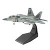 Eairsoky 1:100 Scale F-22 Raptor Metal Fighter Jet Model Military Die-cast Aircraft Models for Collection or Gift view 1