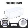 100 Pcs Model Car Display Case, 1.6x3.2x1.2 in Transparent Dust-Proof Acrylic Display Case, PVC Impact-Resistant Model Cases for Collectibles view 2