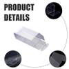 100 Pcs Model Car Display Case, 1.6x3.2x1.2 in Transparent Dust-Proof Acrylic Display Case, PVC Impact-Resistant Model Cases for Collectibles view 3