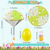 CPSYUB Easter Basket Stuffers Toys for Kids: Easter Parachute Toys for Kids - Easter Egg Fillers Ideas Gifts Outdoor Games for 4 6 8 10 12 Year Old Boys Girls (3 Pack) view 4