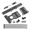 LOKLNEYK ESC Servo On Axle Carbon Mount Plate Upgrade Kit Compatible with Automotive Motorcycle Parts Vanquish Portal Axle view 1