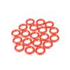 20pcs 45x4 45 * 4 46x4 46 * 4 48x4 48 * 4 50x4 50 * 4 OD Thickness 4MM Food Grade Red Oil Seal O Ring Gasket Compatible with General Purpose Applications(48mm OD) view 1