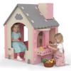 Kids Playhouse with Kitchen Pretend Play, Soft & Sturdy EVA Material, Easy to Assemble Indoor Playhouse for Pretend Play Fun (Beige) view 1
