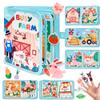 JoyCat Farm Busy Book for Toddlers 1-3, 21-in-1 Montessori Toy, Busy Travel Quiet Book, Birthday Gift for 1-3 Year Old view 1
