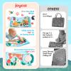 JoyCat Farm Busy Book for Toddlers 1-3, 21-in-1 Montessori Toy, Busy Travel Quiet Book, Birthday Gift for 1-3 Year Old view 3