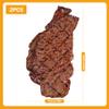 Bemonew Steak 2PCS PVC Simulated Steak Toy Artificial Roast Beef Meat Model for Restaurants Hotels Home Tabletop Decoration 2.8x6 Inch view 4