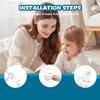 4 Pack Compatible Baby Bottle Handles for Philips Avent Natural Baby Bottles,Baby Bottle Holder - White view 2