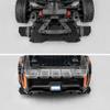 1Set Carbon Fiber Left/Right Side Aero Panels,Rear Mudguard,Chassis Widening Side Skirts for ARRMA Infraction 3S BLX 1/8 Racing Car Upgrade Parts (Black) view 4