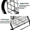 Double Layer Eco-Friendly Shopping Cart for Kids, Durable Rustproof Trolley with Rubber Wheels - Perfect for Toy & Laundry Organization view 2