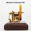 Stirling Engine Model Kit That Works, Mini Hot-Air Stirling External Combustion Engine for Educational Science Demonstrations view 2