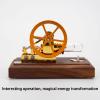 Stirling Engine Model Kit That Works, Mini Hot-Air Stirling External Combustion Engine for Educational Science Demonstrations view 3