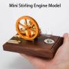 Stirling Engine Model Kit That Works, Mini Hot-Air Stirling External Combustion Engine for Educational Science Demonstrations view 4