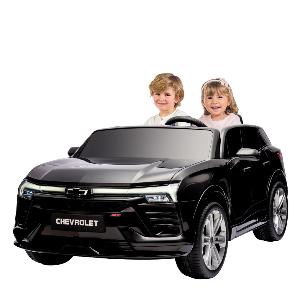 24V Kids Electric Ride On Car, 2-Seater Licensed Blazer SUV with Parent Remote Control, Spring Suspension & LED Headlights