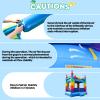 14FT Bounce House - 100% PVC Inflatable Castle for Kids, Easy Setup Outdoor Bouncy House for Parties, Holidays, and Yard Fun (Cube, 13.5FT) view 3