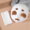 DIY Full Face Anime Animal Mask,Funny Paintable Fursuit Head Base,Wearable Kawaii Party DIY Therian Gear Stuff Accessories (B) view 2