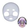 DIY Full Face Anime Animal Mask,Funny Paintable Fursuit Head Base,Wearable Kawaii Party DIY Therian Gear Stuff Accessories (G) view 1
