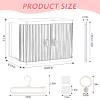 2026 Foldable Doll Closet Storage Box, Portable Organizer Case Compatible with labubu Clothes,Dust-Resistant Doll Clothes Closet,Stackable Design&Exclusive Gift:1Exquisite Necklace view 2