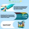 14FT Bounce House - 100% PVC Inflatable Castle for Kids, Easy Setup Outdoor Bouncy House for Parties, Holidays, and Yard Fun (Palm Tree, 13.5FT) view 3