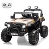 12V Kids Ride on Car with Parent Remote Control - 3 Speed Electric Toy Car w/Spring Suspension, Bluetooth, LED Lights & Music - for Toddlers Boys Girls Age 3-8 view 4