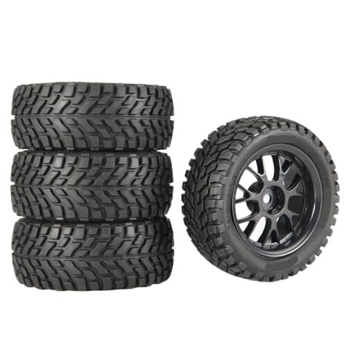 1.9 Inch 75mm 12mm Hex Hub Off Road Buggy Tires Compatible with RC Car Models 1 14 1 16 1 10 Scale 144001 Aftermarket Replacement(Wheel Tyre A)
