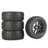 1.9 Inch 75mm 12mm Hex Hub Off Road Buggy Tires Compatible with RC Car Models 1 14 1 16 1 10 Scale 144001 Aftermarket Replacement(Wheel Tyre A) view 1