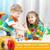 YELEONGY 123PCS Trackfusion Magnetic Monorail -Magnetic Train Set for Kids Ages 4-8train, Rail Cube Magnetic Monorail & Gravity Tracks, Children's Birthday Gifts view 3