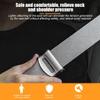 2PCS Car Seat Belt Adjuster Clips,Adjustable Universal Seat Belt Positioner Clip for Adults/Kids,Prevent The Seat Cushion from Moving During Use for More Comfortable Driving(Silver) view 2