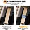 2PCS Car Seat Belt Adjuster Clips,Adjustable Universal Seat Belt Positioner Clip for Adults/Kids,Prevent The Seat Cushion from Moving During Use for More Comfortable Driving (Blue) view 2