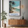 Jigsaw Puzzle 1000 Pieces, Eleuthera Vintage Travel Poster Bahamas, Large Family Puzzle Game Artwork for Adults 20x28in view 2