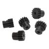 32DP 0.8M RC Motor Pinion Gear Set, 12T 13T 14T 15T 16T Chrome Molybdenum Steel Gear, High Strength 3.175mm Shaft Pinion for 1/10 RC Car, Compatible with Traxxas and Arrma view 2