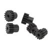 32DP 0.8M RC Motor Pinion Gear Set, 12T 13T 14T 15T 16T Chrome Molybdenum Steel Gear, High Strength 3.175mm Shaft Pinion for 1/10 RC Car, Compatible with Traxxas and Arrma view 4