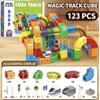 Electric Train Set for Kids Ages 3+, Modular DIY Toy Free Assembly, 3D Track, STEM Learning Fun Gift (Default, 123, Count) view 2