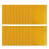 20 Pieces Gold Aluminum Foil Sheets, Metal Embossing Sheets, 5.9x5.9 Inch Crafting Foils, for Painting Engraving Mounting view 1