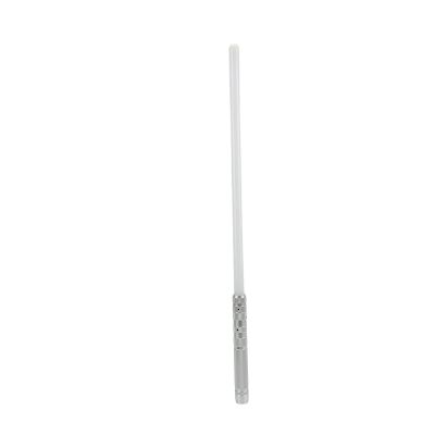 LED Flash Toy Sword, Aluminum Alloy Light Up Sword with Sound Effects and 7 Color Changing Lights, for Kids Parent Child Interaction and Friends Gifts (Silver)