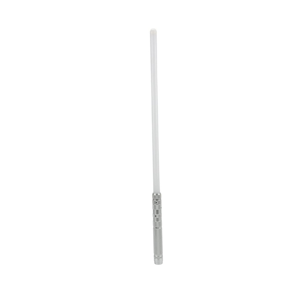 LED Flash Toy Sword, Aluminum Alloy Light Up Sword with Sound Effects and 7 Color Changing Lights, for Kids Parent Child Interaction and Friends Gifts (Silver)